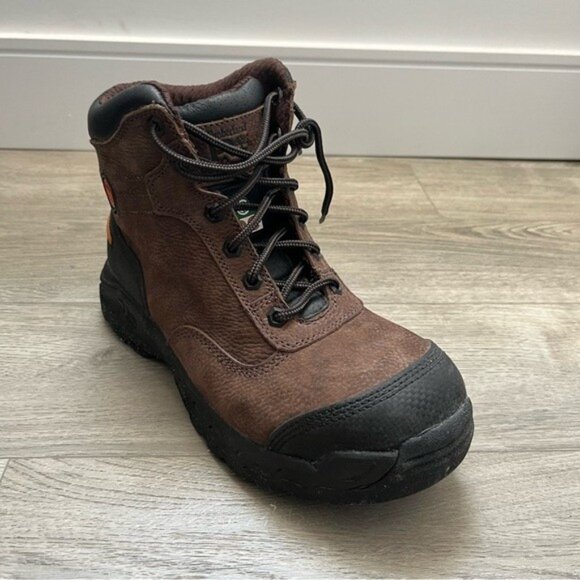 Timberland PRO TB052556 214 – Men’s Size 8 – Steel Toes - Black and Brown sz 8 - Picture 1 of 16